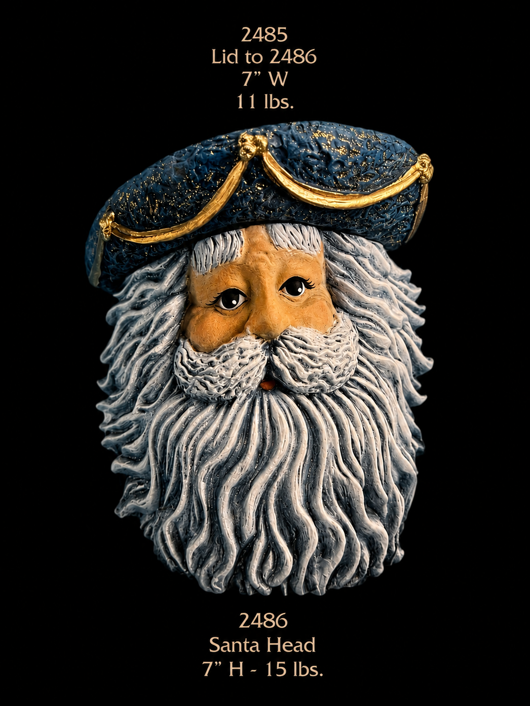 G - 2486, G - 2485 Santa Head