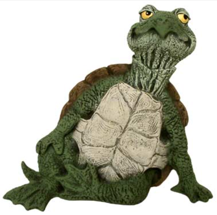 NM - 3241 Turtle with Attitude Sitting (Leaning on Hand)
