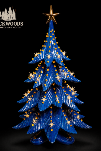 A - 1201 Skirt Tree Base Mold - Backwoods Ceramics and Molds