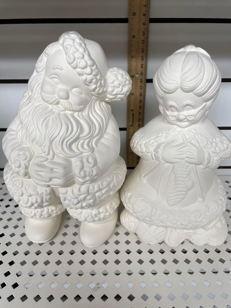 A - 1528 Atlantic Mrs. Claus - PRE PRODUCTION - Backwoods Ceramics and Molds