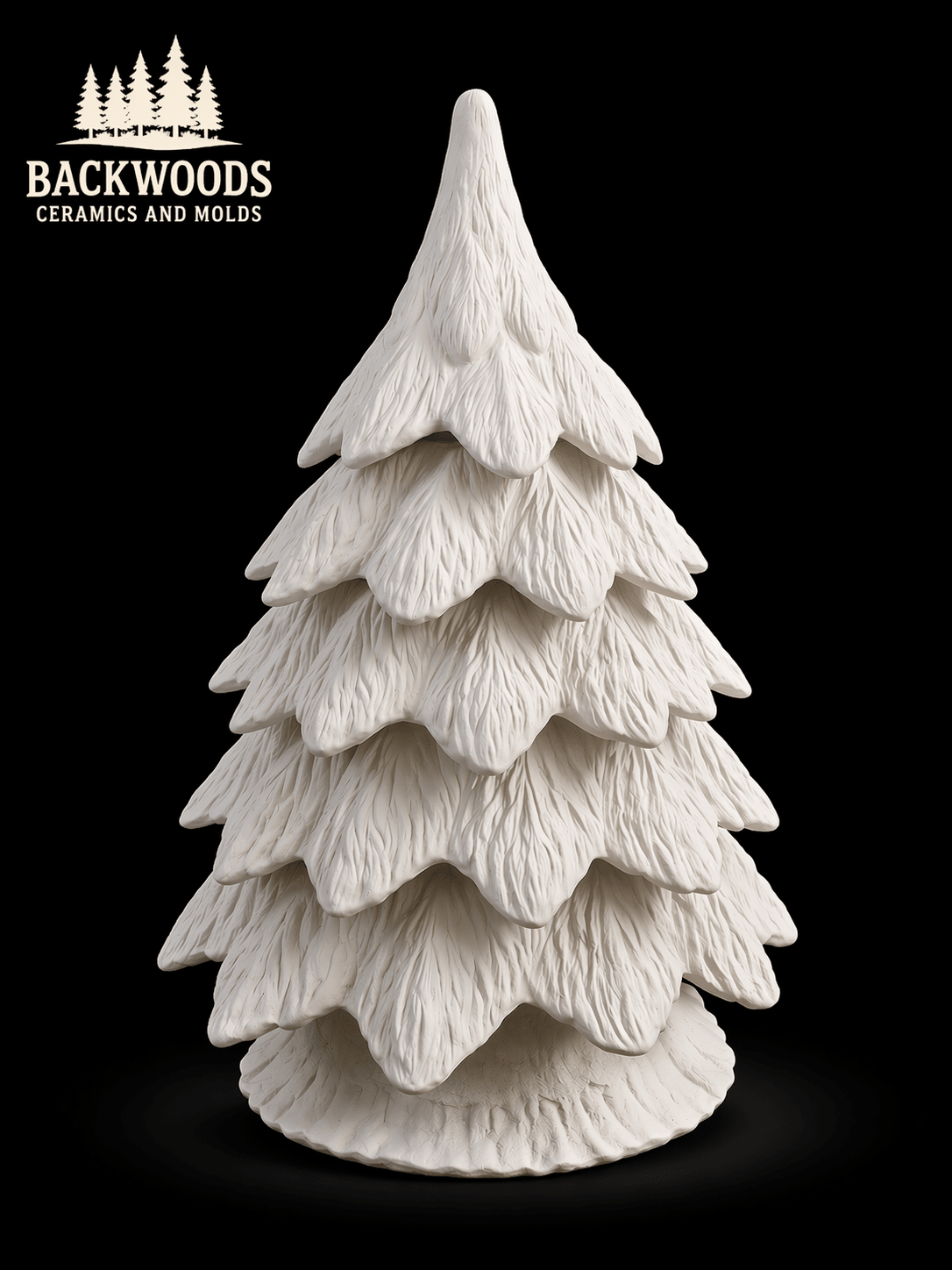 Gare Drape Tree and Base Mold - Lock Haven, PA Pickup - Backwoods Ceramics and Molds