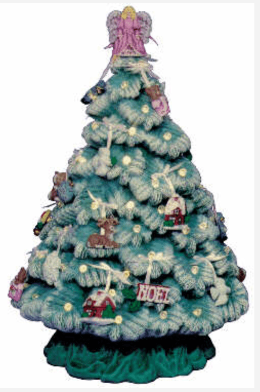 NM - 1832 Sierra Spruce Tree (Medium) Top Only - Backwoods Ceramics and Molds