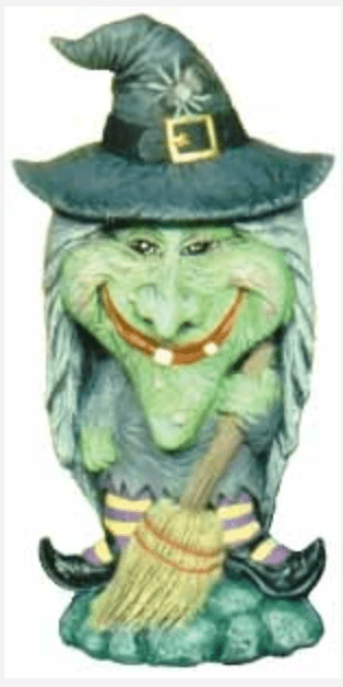 NM - 1861 Big Head, Witch - Backwoods Ceramics and Molds