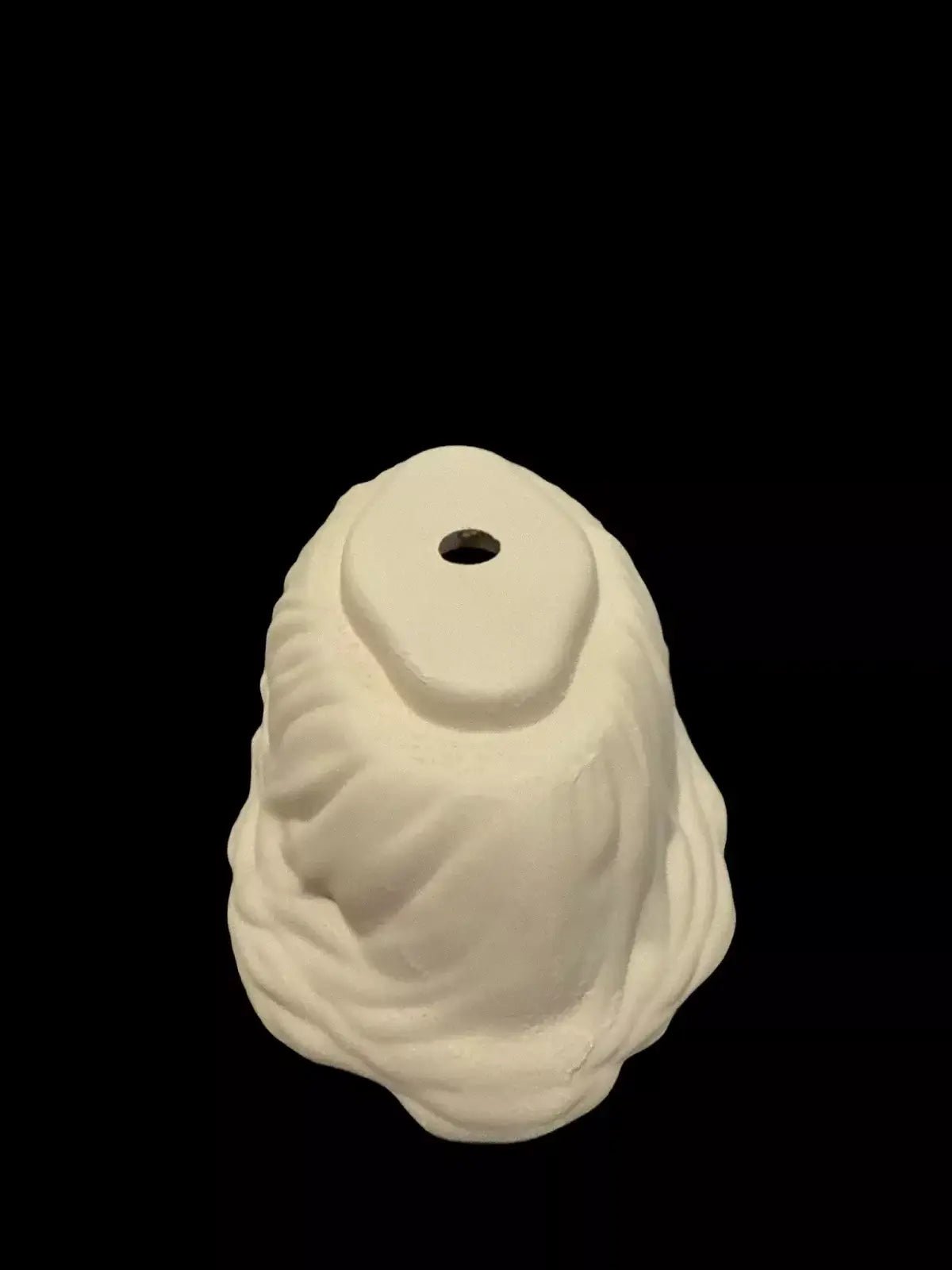 VINTAGE Mold Tampa Bay CERAMIC Christmas Tree Slim Flat Mantel Window 16" Bisque - My Store