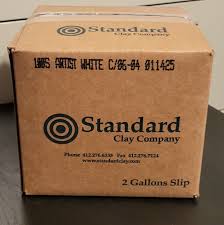 2 gallon Low Fire Standard Slip (by the box) - No Shipping - Backwoods Ceramics and Molds