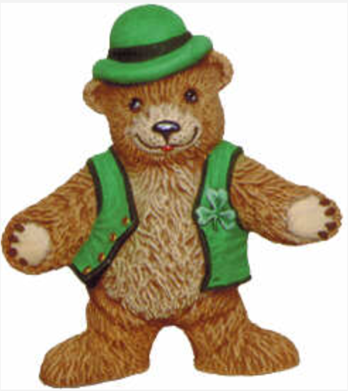 NM - 2509 Teddy Bear Leprechaun Standing