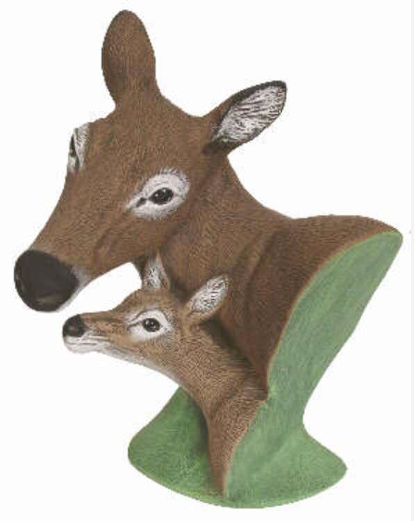 NM - 2961 Doe & Fawn Bust