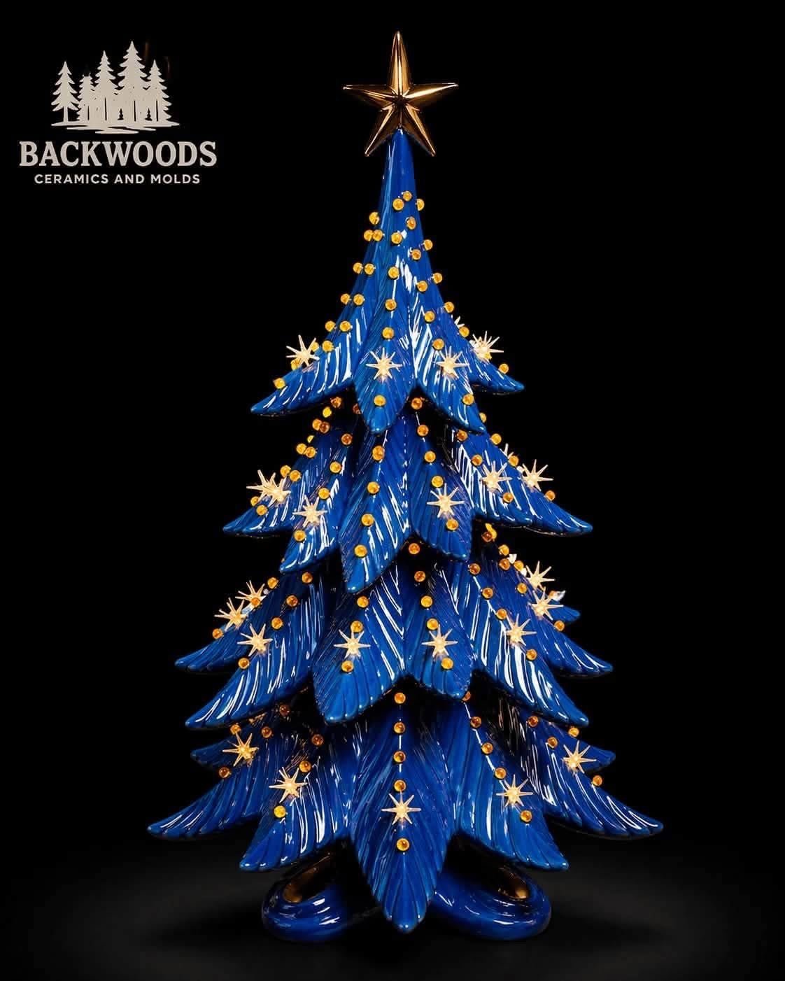 A - 1200 Skirt Tree and Base Limited Edition Atlantic Mold Company - Backwoods Ceramics and Molds