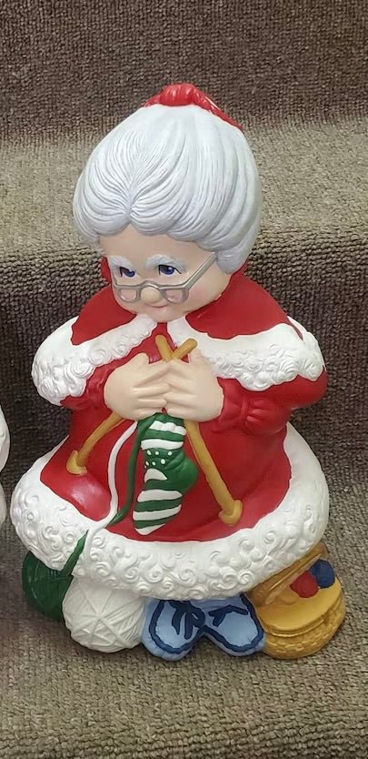 A - 1528 Atlantic Mrs. Claus - PRE PRODUCTION - Backwoods Ceramics and Molds