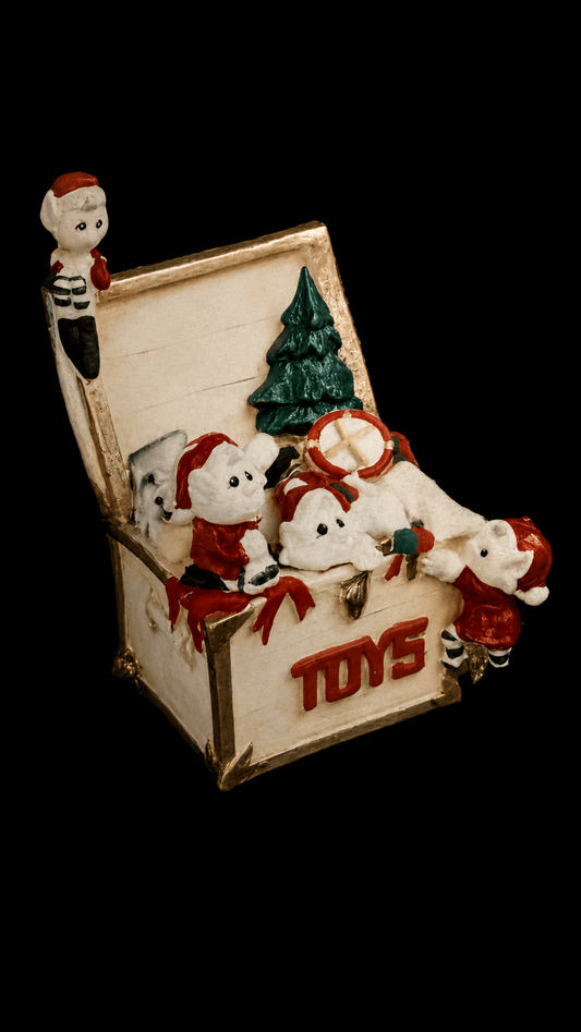 G - 1197 TOY MUSIC BOX - Backwoods Ceramics and Molds