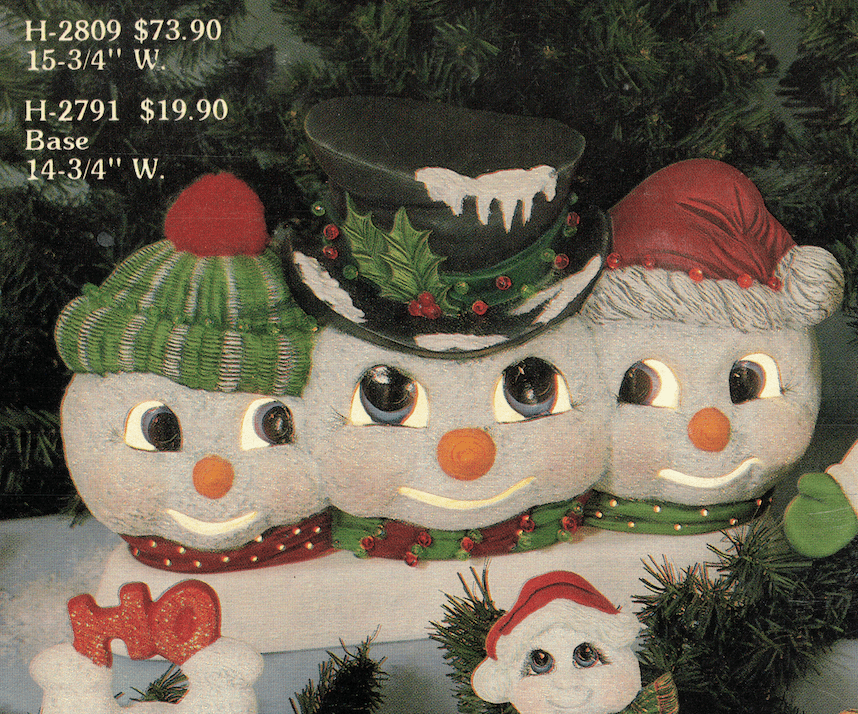 H - 2791 Base for 2790, 2809, 2848, 2872 - Backwoods Ceramics and Molds