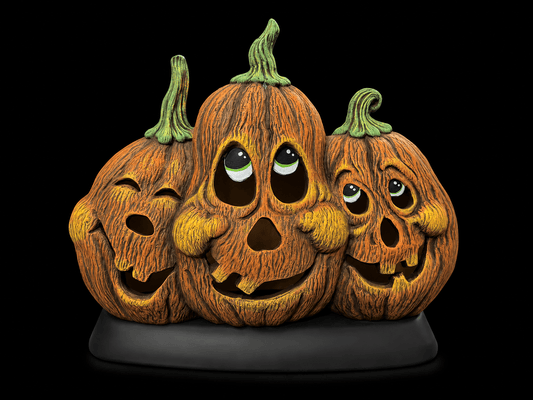 H - 2872 Three Pumpkins use for H - 2791 Holland Mold Company - Backwoods Ceramics and Molds