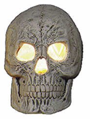 NM - 1749 Skull - Small 4 1-4" - Backwoods Ceramics and Molds