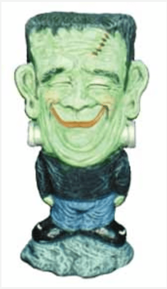 NM -1854 Big Head, Frankenstien - Backwoods Ceramics and Molds
