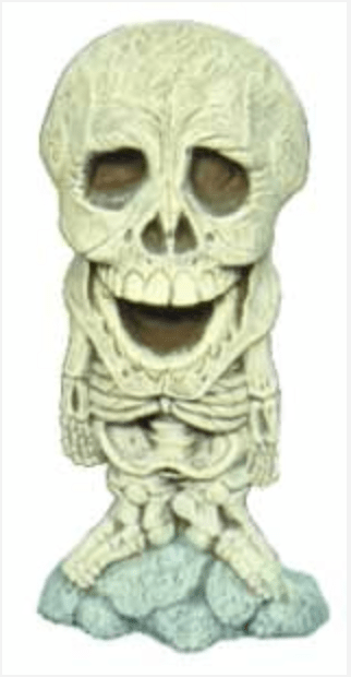 NM - 1862 Big Head, Skeleton - Backwoods Ceramics and Molds