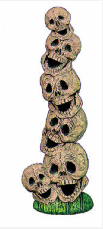 NM - 1864 Stack of Skulls (Large) - Backwoods Ceramics and Molds