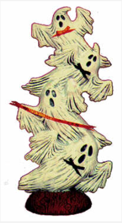 NM - 1876 Stack of Ghosts - Backwoods Ceramics and Molds
