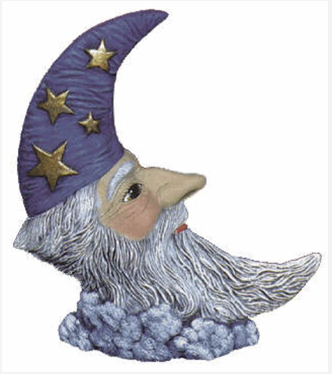 NM - 1973 Wizard Moon - Backwoods Ceramics and Molds