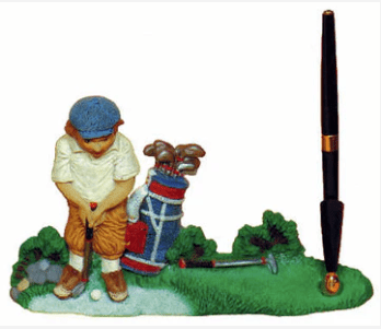 NM - 2020 Golfer Scene - Backwoods Ceramics and Molds