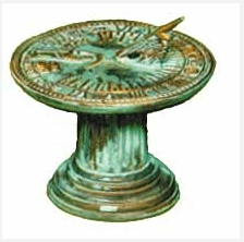 NM - 2032 Sundial - Backwoods Ceramics and Molds