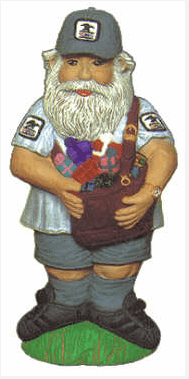 NM - 2035 Postman Santa - Backwoods Ceramics and Molds
