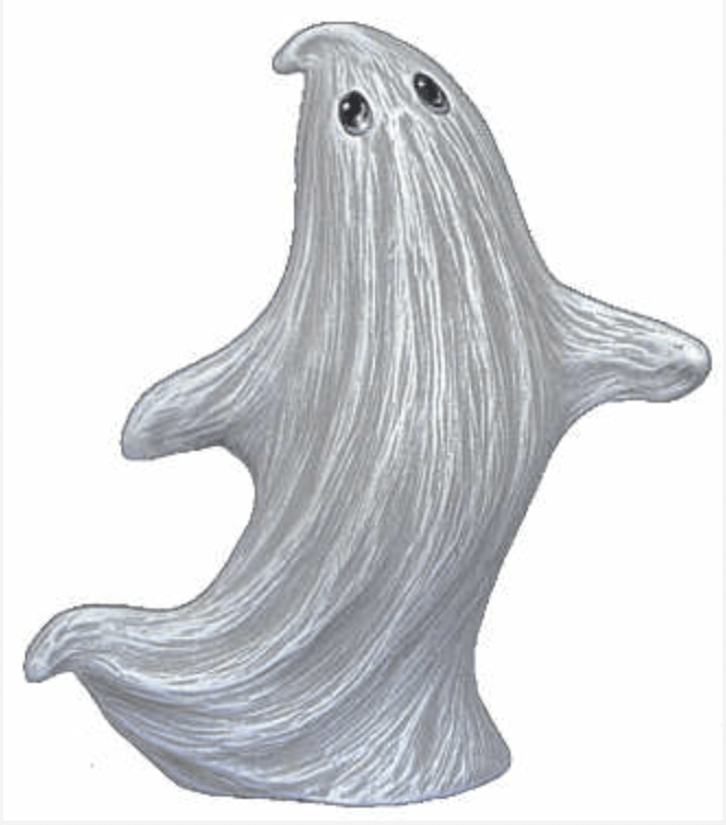 NM - 2651 Ghost- on Left - Backwoods Ceramics and Molds
