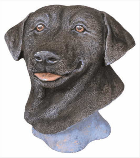 NM - 2942 Large Labrador Retriever Bust - Backwoods Ceramics and Molds