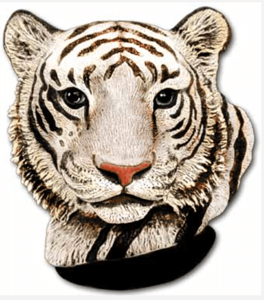 NM - 3224 Tiger Bust - Backwoods Ceramics and Molds