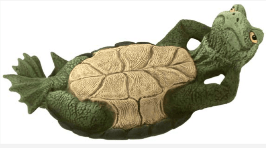 NM - 3240 Turtle with Attitude on Back - Backwoods Ceramics and Molds