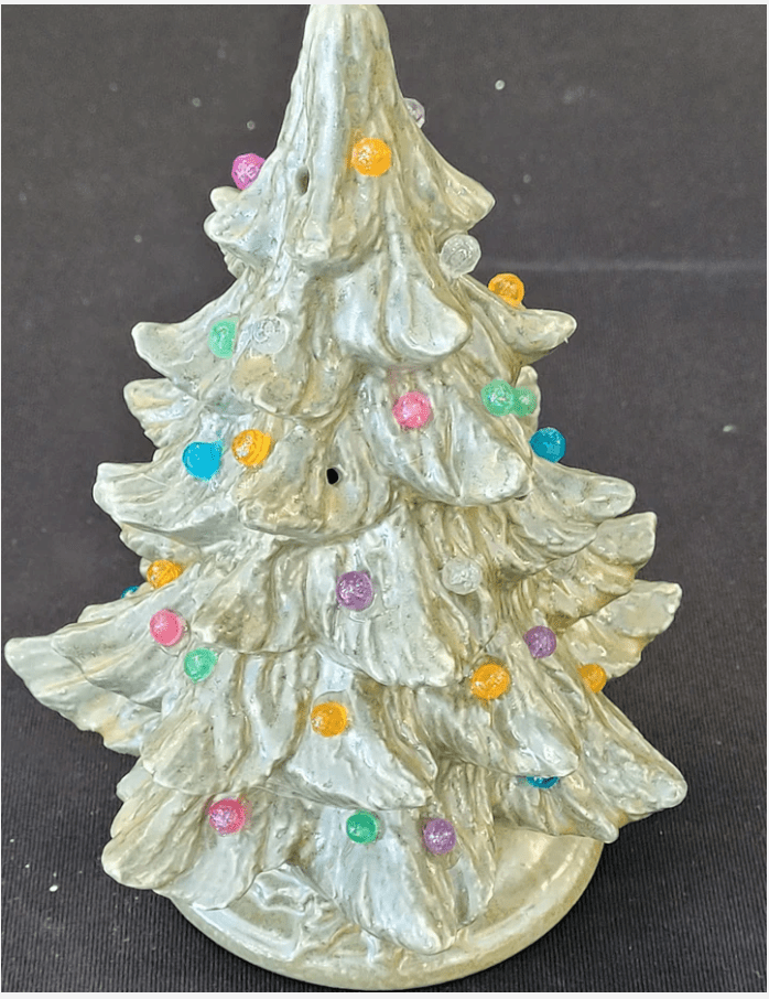 NM - 384 Original Style - Tree (Ex Small) with Base - Backwoods Ceramics and Molds
