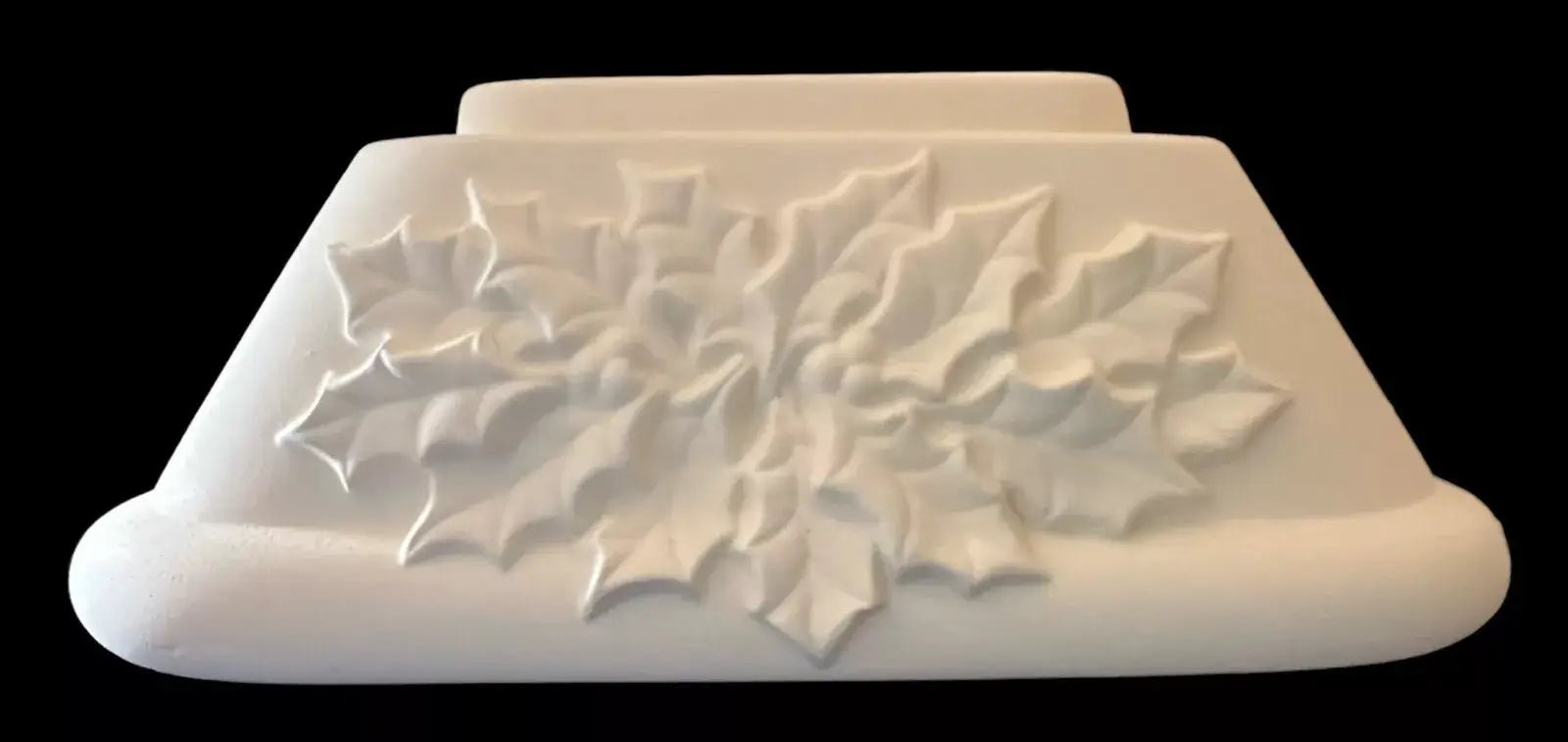 Nowell's Ceramic Christmas Mantle/Window Tree Bisque 16" Vintage - My Store