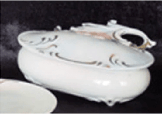 S - 1490 Dogwood Jewelry Box Ceramic Mold - Backwoods Ceramics and Molds